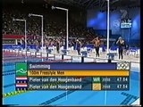 2000 | Pieter Van Den Hoogenband | Olympic Gold | 48.30 | 100m Freestyle | Sydney Olympics