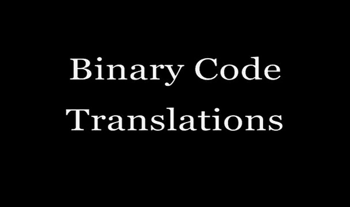 Binary Code