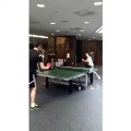 Thibaut Courtois et Cesar Azpilicueta : magnifique point au ping pong