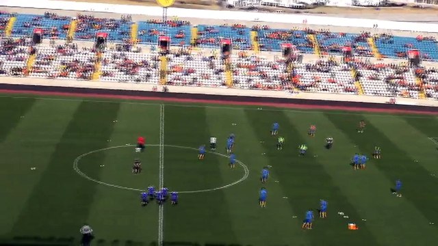 Bίντεο από τις προθερμάνσεις των δύο ομάδων