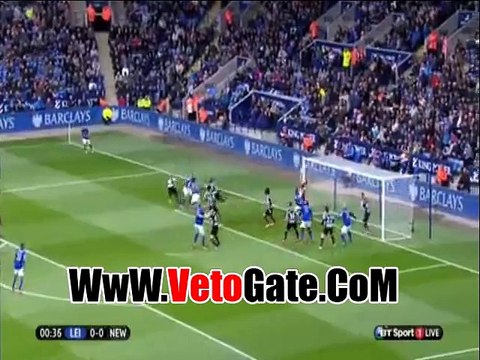 ليستر سيتى يفوز بثلاثيه نظيفه فى شباك نيوكاسل