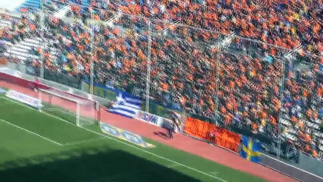 Βίντεο από την είσοδο των δύο ομάδων (ΑΠΟΕΛ-Ομόνοια)