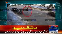 CCTV Footage Of Target Killing Incident On 17th April 2015