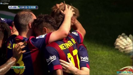 I.Rakitic goal (Cordoba 0-1 FC Barcelona) HD