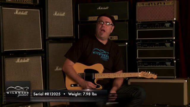 SOLD • Fender American Vintage Thin Skin 1952 Telecaster • SN: R12025