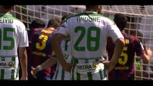 Goal Rakitic - Cordoba 0-1 Barcelona - 02-05-2015