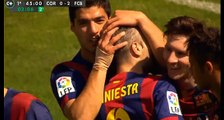 Goal Luis Suàrez | Córdoba CF 0-2 FC Barcelona | 02/05/2015