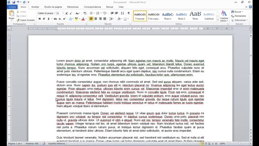 Como hacer una cuartilla en word video dailymotion