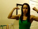 Female muscle Get big biceps! Training for bodybuilding for muscle