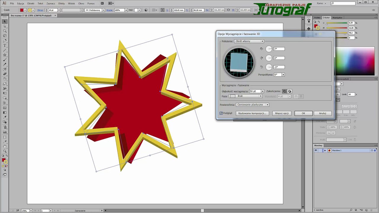 Kurs Adobe Illustrator - Efekty