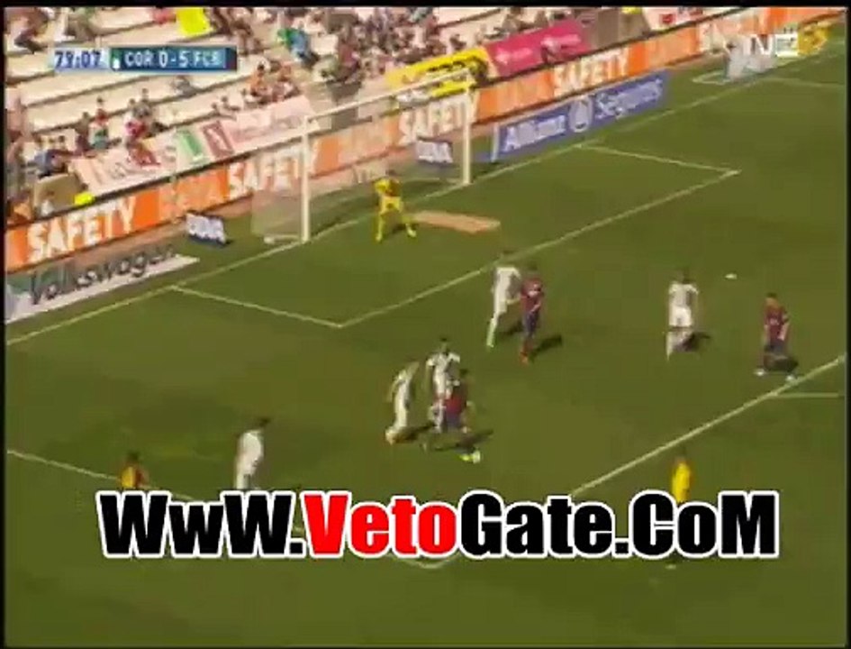 "ليونيل ميسي"يتقدم بالهدف السادس لبرشلونه فى شباك قرطبه