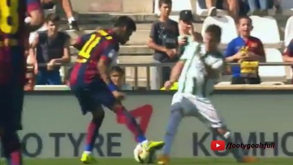 Goal Neymar - Cordoba 0-7 Barcelona - 02-05-2015