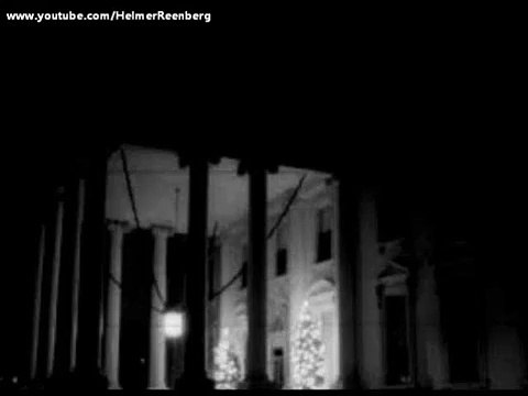 December 13, 1961 - President John F. Kennedy and wife Jacqueline - White House Christmas