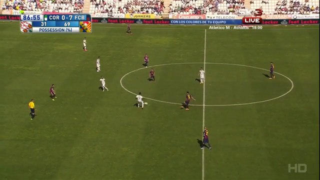 Luis Suarez Goal Cordoba 0 - 8 Barcelona 02_05_2015 - La Liga