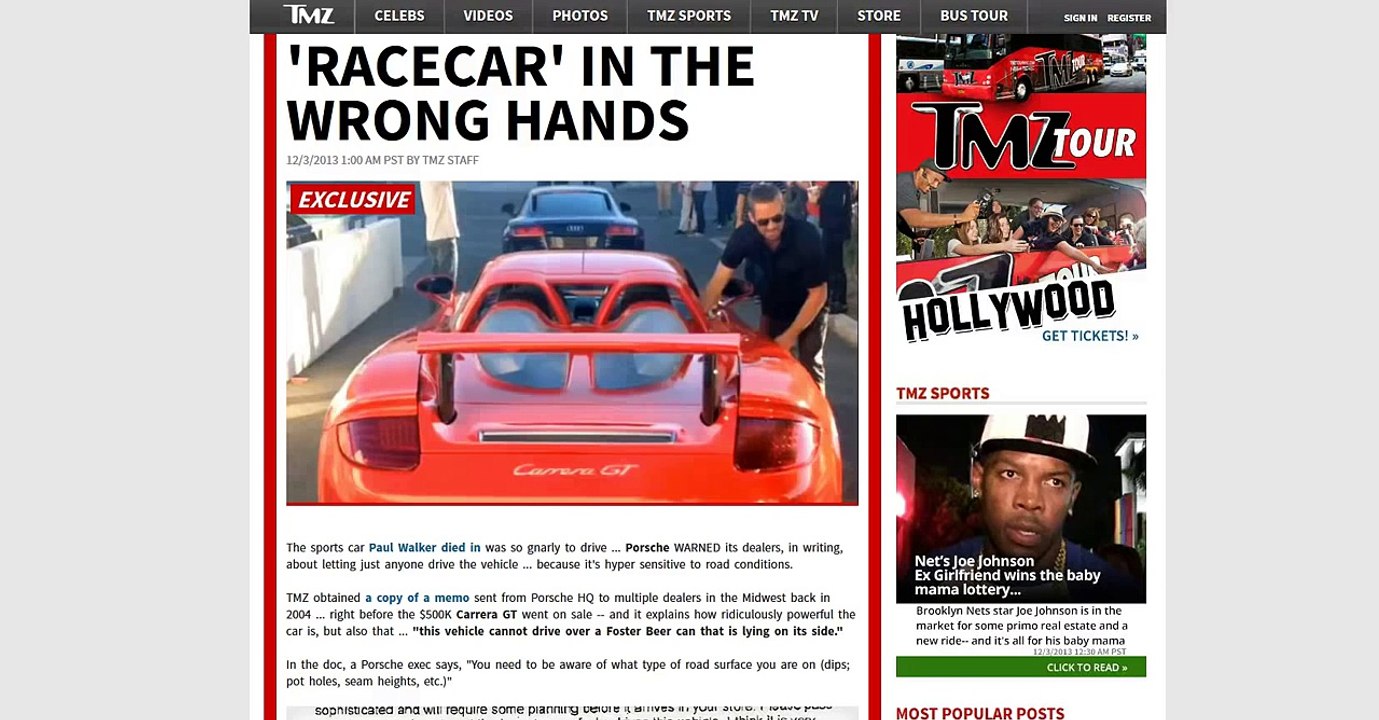 Paul Walker Death Predicted by Wheel of Fortune 'Fast and Furious' Puzzle?