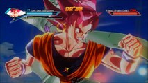 Dragon Ball Xenoverse - SSJ god Goku vs Freeza