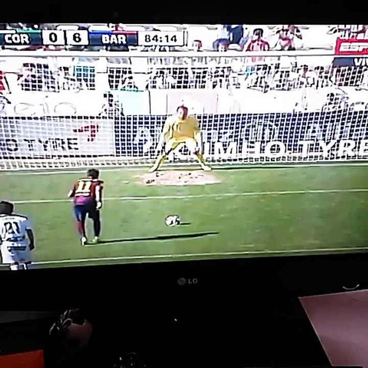 Lionel Messi le cedió un penal a Neymar tras qu...