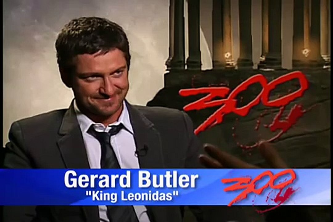 300 Gerard Butler interview