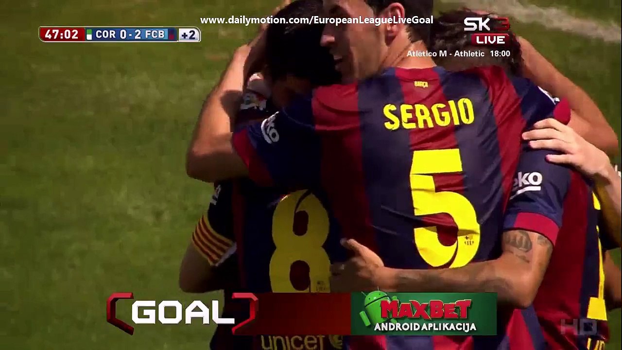 Luis Suarez 0:2 | Cordoba - Barcelona 02.05.2015 HD