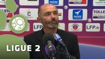 Conférence de presse Châteauroux - Valenciennes FC (3-0) : Cédric DAURY (LBC) - David LE FRAPPER (VAFC) - 2014/2015
