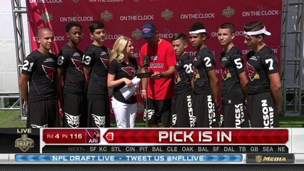 Cardinals pick Gunter No. 116