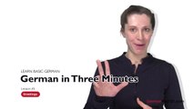 Learn German - German in Three Minutes  - Greetings in German