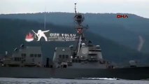 Украина, Крым. Военный корабль ВМС США Truxtun зашёл в Чёрное море