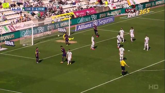 Gerard Pique 0_5 _ Cordoba - Barcelona 02.05.2015 HD