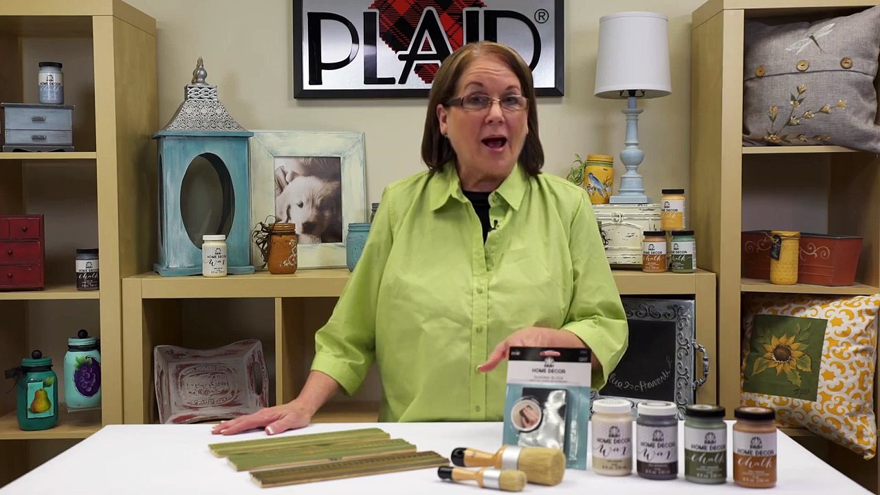 FolkArt Home Decor_ How To Use Antique Wax 2