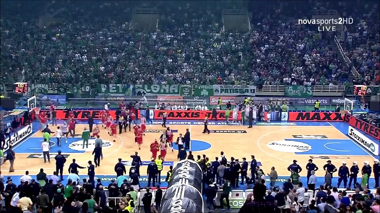 Η εισβολή των οπαδών του Παναθηναϊκού