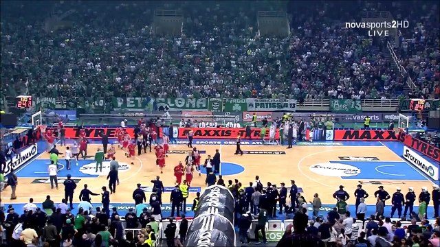 Η εισβολή των οπαδών του Παναθηναϊκού