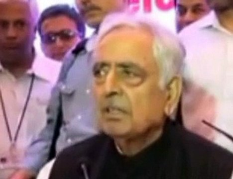 Mufti Mohammad Sayeed Jammu & Kashmir CM in Ahmedabad
