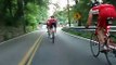 Extreme Bicycle road bike downhill