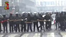 Milano - video della Questura sugli scontro al corteo No Expo
