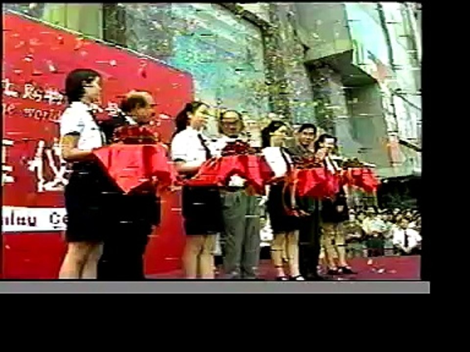 Nick Matzorkis & Nicholas Rockefeller on TV News in China