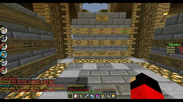 Pikadex , best pixelmon server , 1.7.10/3.4.0 shiny starter!!