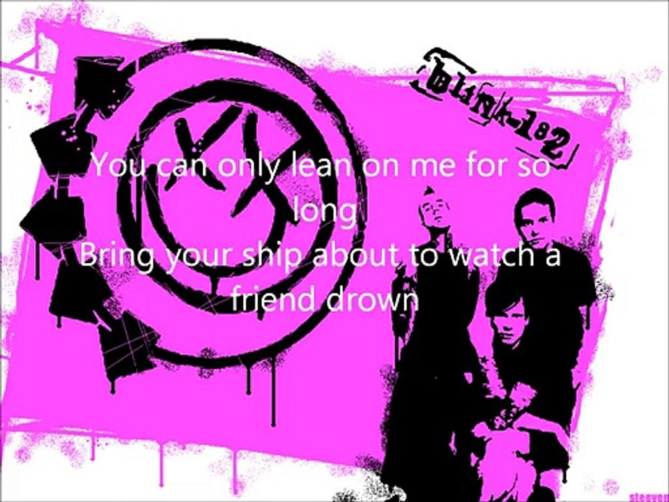 blink-182 Man Overboard lyrics
