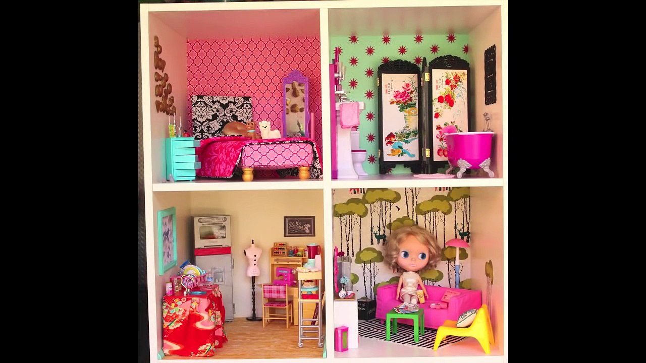 DIY Modern Bookshelf Dollhouse with Cathie & Steve
