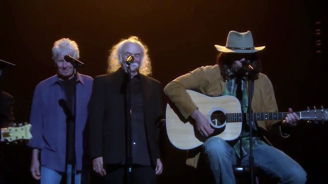 Neil Young Sings Fancy with Crosby, Stills & Nash