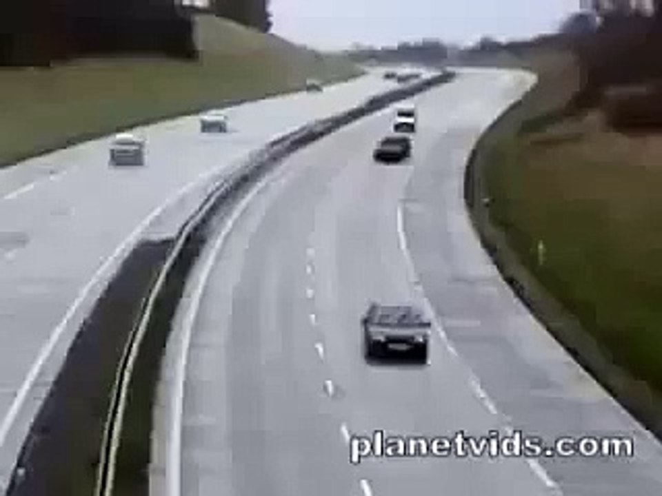 in a sec road blast and what happened to car seee