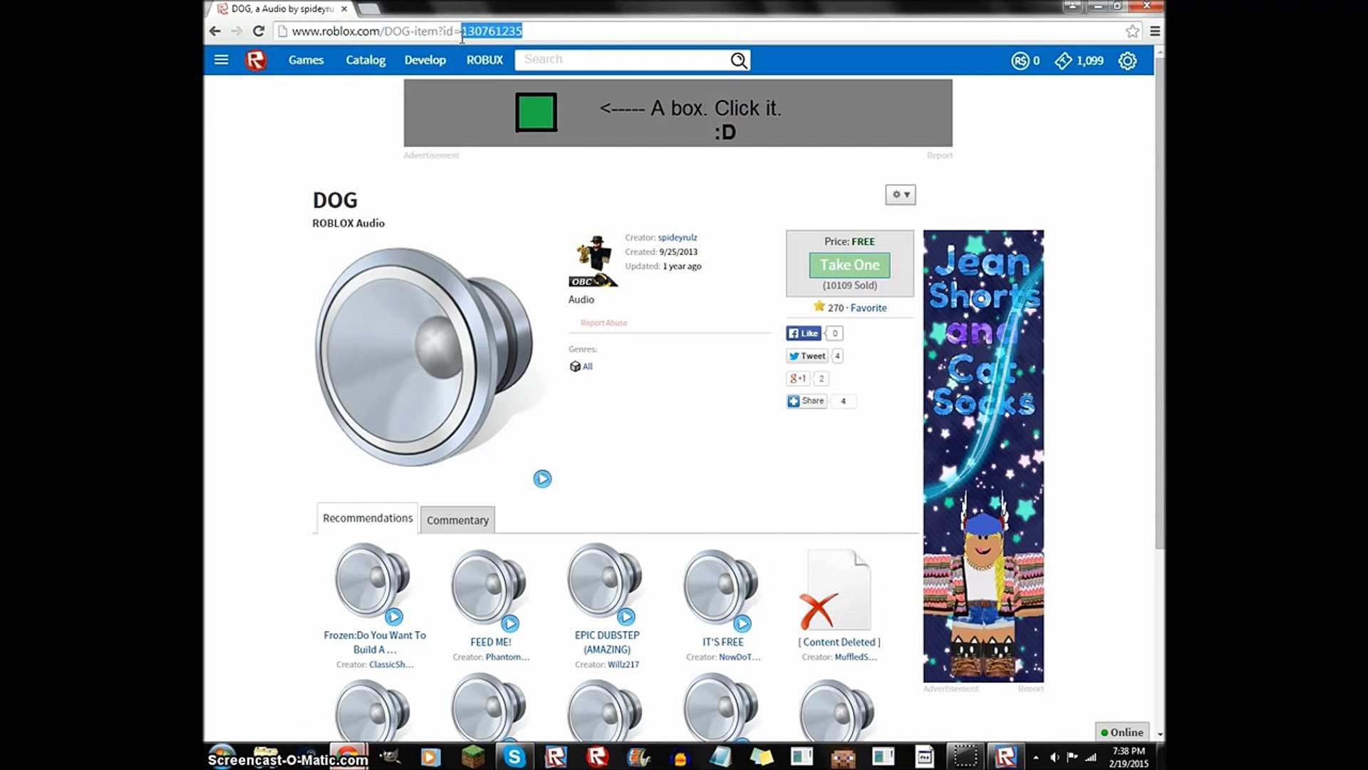 Dubstep Roblox Id