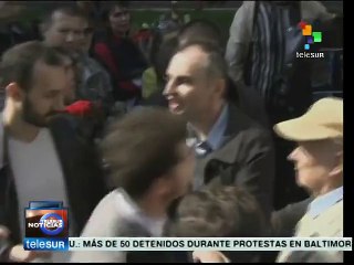 Rusia: conmemoran masacre de Odessa frente a embajada ucraniana