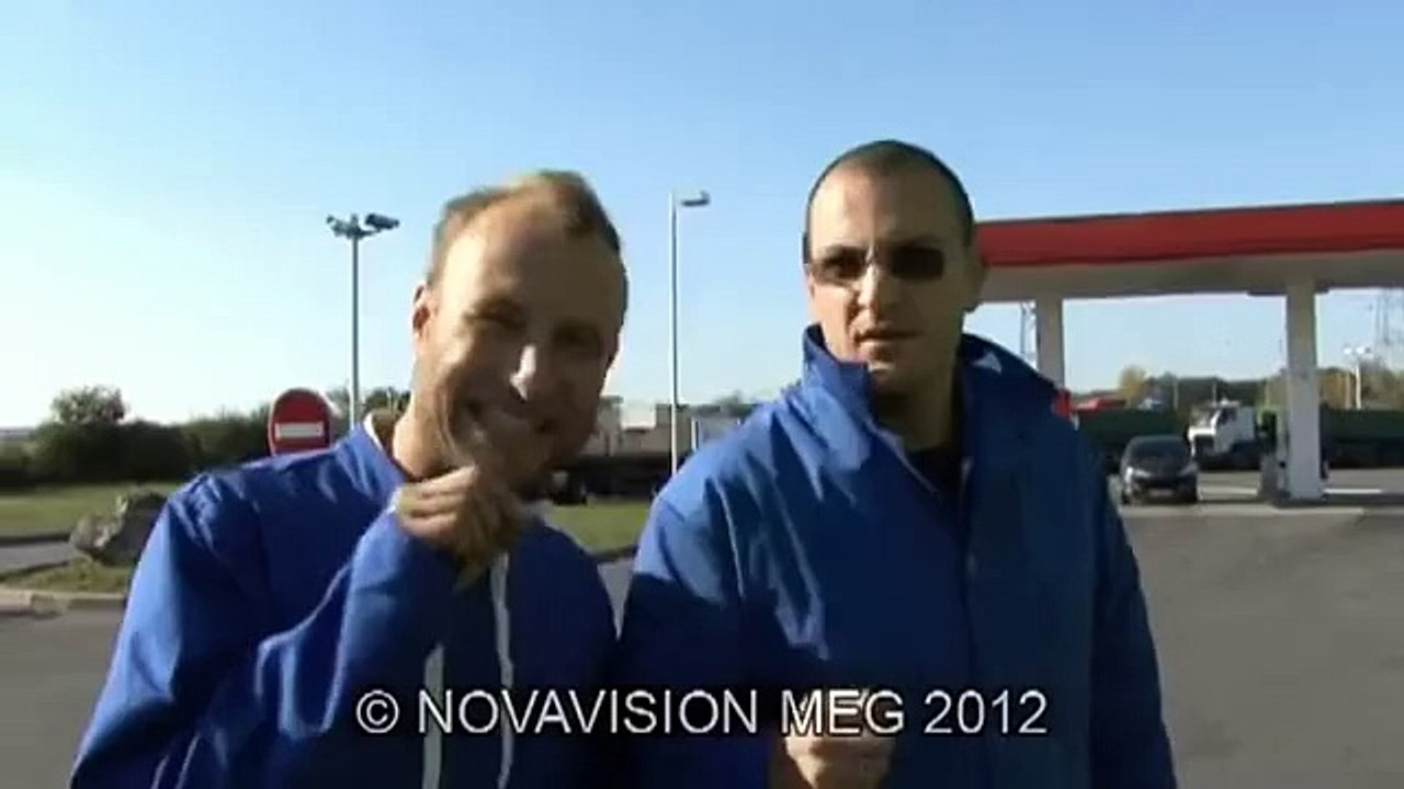 Flat car tire prank_