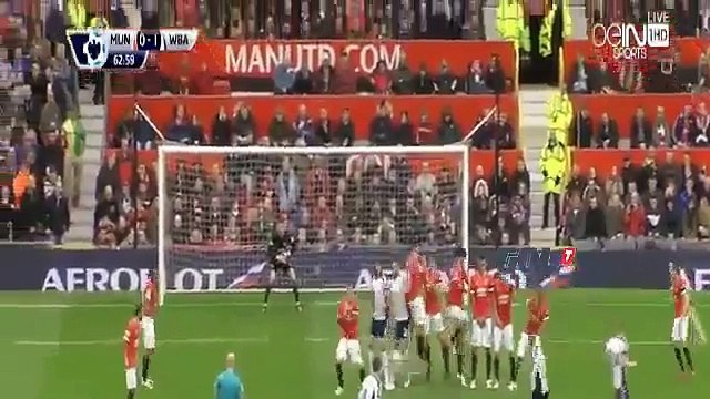 Manchester United perdió con el West Bromwich por la Premier League