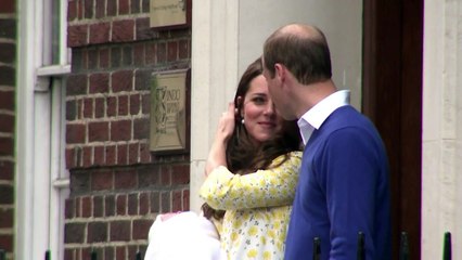 British royals present baby daughter to waiting world