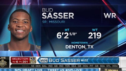 Rams pick Sasser No. 201