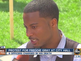 Protesters: Riots helped spark response in Baltimore