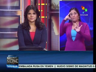 Topos de México realizan labores de rescate en Nepal