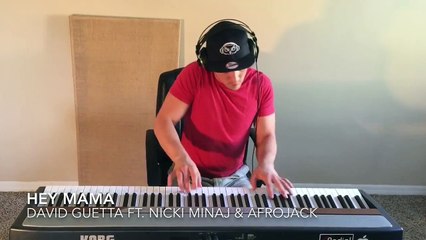 Hey Mama - David Guetta // Piano Cover Instrumental