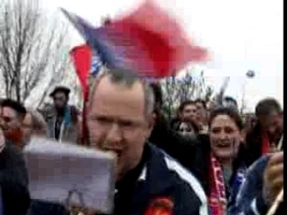 La vidéo des supporters France - Ecosse